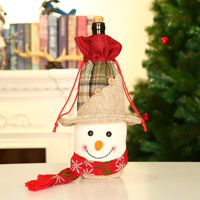 Calcetines Navideños para Botellas de Vino - Image 21