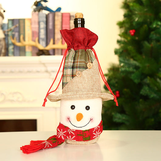 Calcetines Navideños para Botellas de Vino - Image 21