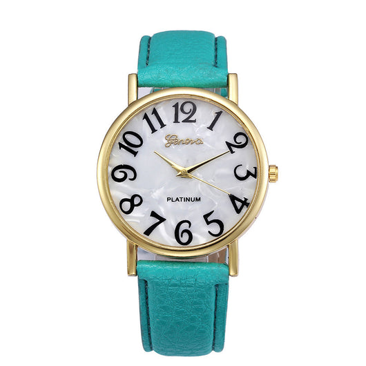 Reloj de Moda Ginebra con Esfera de Mármol - Unisex Casual - Image 6