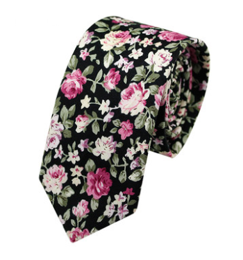 Corbata de Algodón con Estampado Moderno para Hombre - Image 11