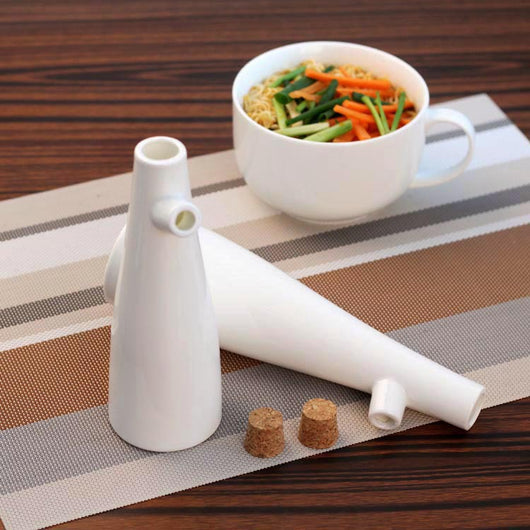 Botella Dispensadora de Cerámica para Salsas y Condimentos - Image 4