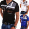 Camiseta de Manga Corta Talla Grande para Hombre