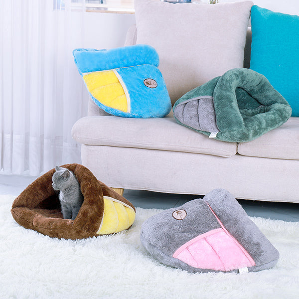 Pantuflas Térmicas Gato con Arena