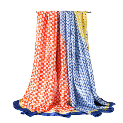 Pañuelo para Dama con Costuras Geométricas - Image 16