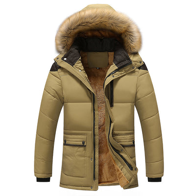 Chaqueta de Invierno para Hombre con Forro Aterciopelado - Estilo Coreano - Image 3