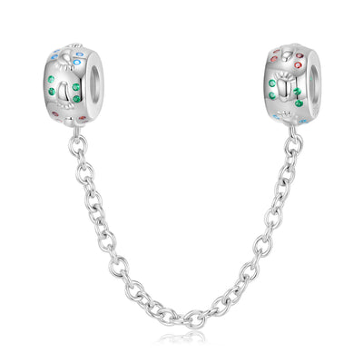 Pulsera de Plata 925 con Huella de Bebé - Día de la Madre, Diseño Minimalista para Niñas - Image 4