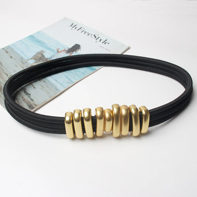 Cinturón con Hebilla de Metal
