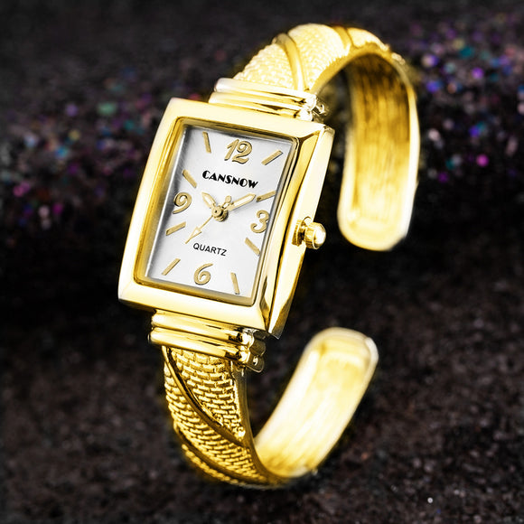 Reloj Pulsera de Cuarzo Elegante