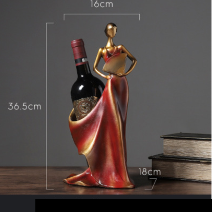 Botellero Decorativo Modelo Chica Elegante - Image 5