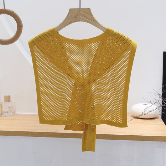 Chaleco Tejido Coordinado - Conjunto 3 Piezas Camisa y Falda - Image 28