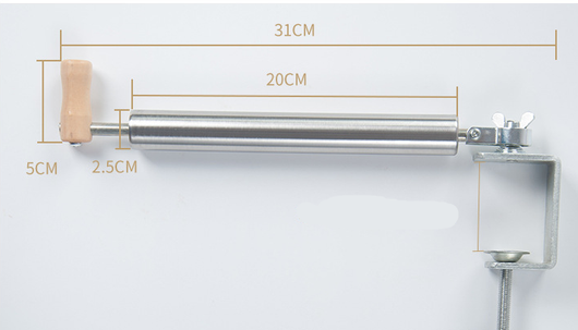 Rodillo para Masa de Acero Inoxidable Premium - Image 6