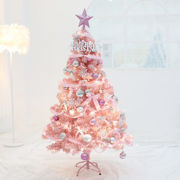 Adornos Navideños Rosa - Decoraciones de Árbol de Navidad para el Hogar