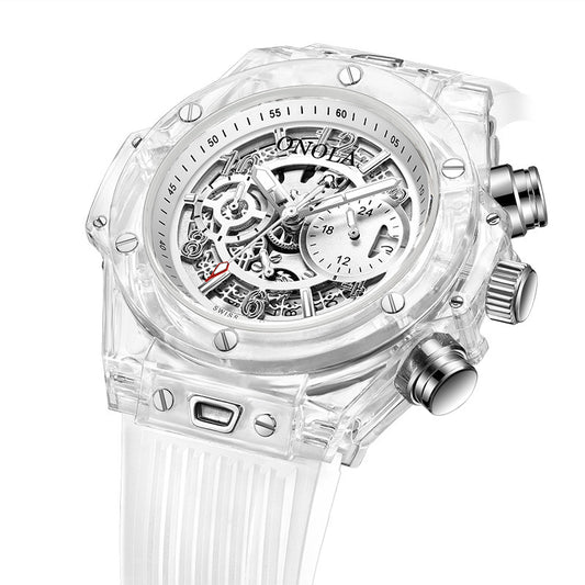 Reloj de Pulsera Transparente