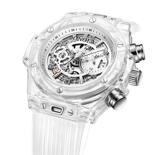 Reloj de Pulsera Transparente