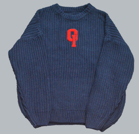 Suéter Oversized Coreano Rayado para Hombre y Mujer - Cuello Redondo Grueso y Cálido - Image 3