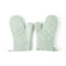 Cooking Heat Resistant Kitchen Gloves Water Verde