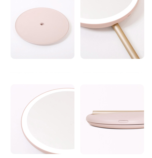Espejo de Maquillaje LED Plegable con Iluminación Inteligente - Image 9