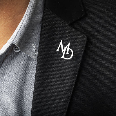 Broche de Solapa Doble Letra para Traje Ejecutivo - Image 16
