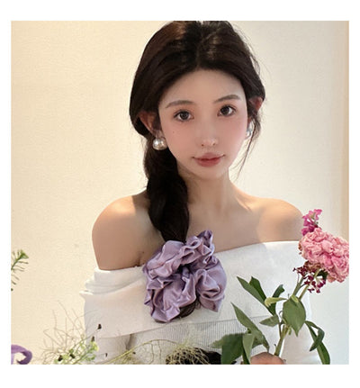 Aro Plisado Oversized Estilo Ballet Coreano para el Cabello - Image 13