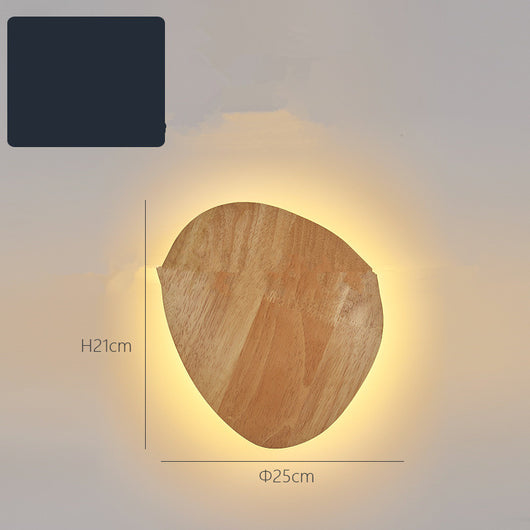 Lámpara de Pared Artesanal en Madera - Image 3