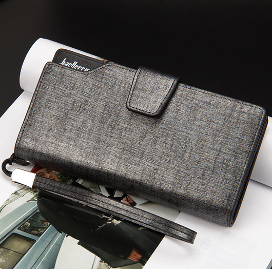 Billetera Larga Multifunción para Hombre - Cartera Organizadora con Monedero - Image 6
