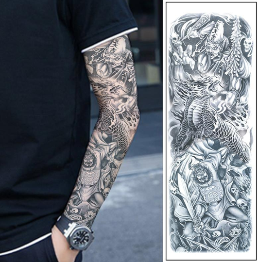 Tatuaje Temporal de Flores para Brazo