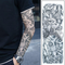 Tatuaje Temporal de Flores para Brazo