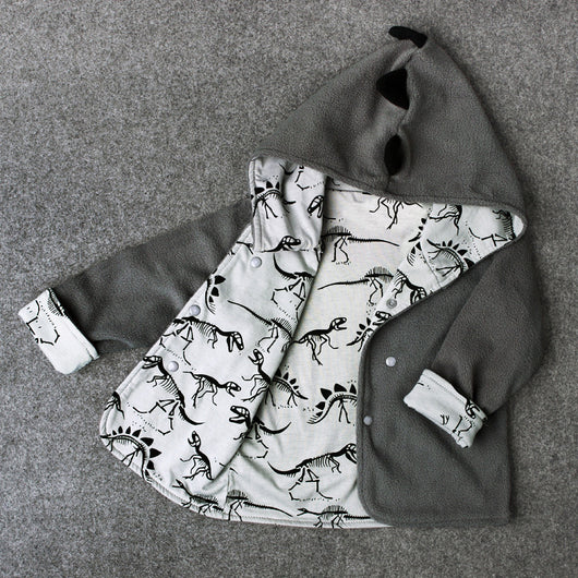 Chamarra Hoodie Dinosaurio para Niños - Manga Larga - Image 3