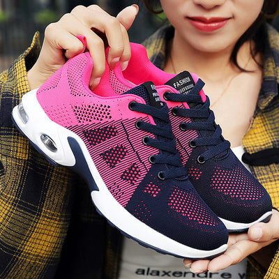 Zapatillas Deportivas Flyknit Mesh para Mujer - Tallas Grandes Cómodas - Image 3