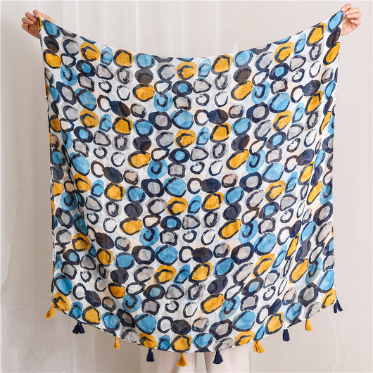 Pañuelo de Algodón y Lino para Mujer - Image 6