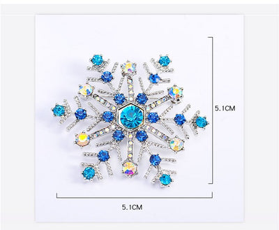 Broche de Copo de Nieve Navideño - Image 3