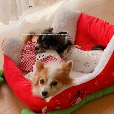 Nido Térmico para Gatos Navideño - Cama Cálida Invierno - Image 3
