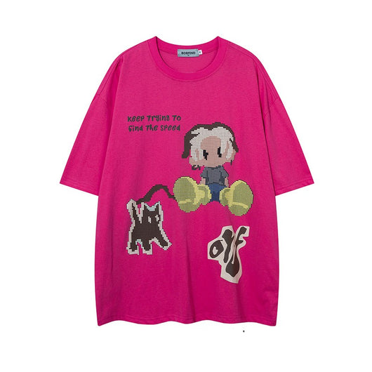 Playera Estampada con Personajes Animados Americanos - Image 10