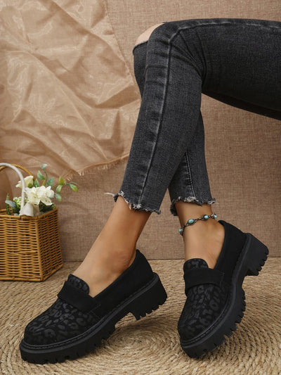 Mocasines Plataforma Cómodos Estilo Británico en Cuero Premium - Image 15