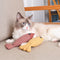 Almohada de Lino para Gatos - Juguete Interactivo con Catnip