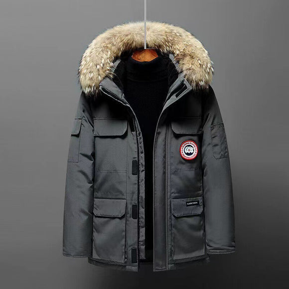 Abrigo Largo de Invierno para Parejas - Diseño Exterior