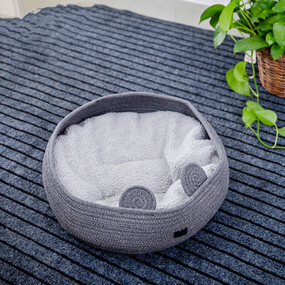 Cama Nido para Mascotas Cuatro Estaciones con Colchoneta Removible - Image 12
