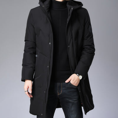 Abrigo Holgado con Capucha para Hombre - Image 3