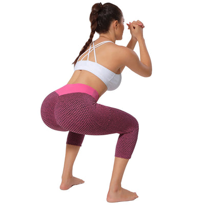 Pantalones de Yoga Cortos y Ajustados Efecto Durazno - Image 73