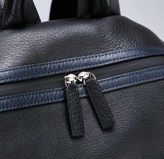 Mochila de Cuero Genuino Estilo Retro para Hombre - Image 14