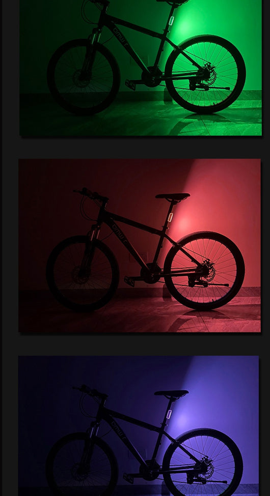 Luz de Advertencia Inteligente para Bicicleta con Sensor Táctil - Image 12