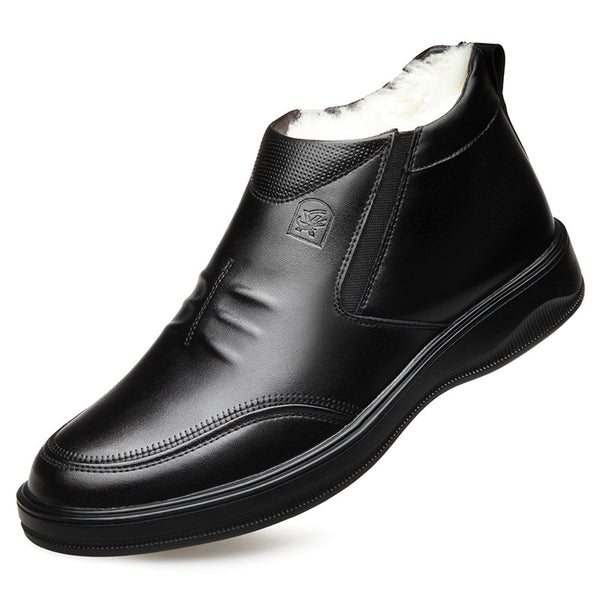 Botas Casuales de Cuero para Hombre - Invierno Clásico