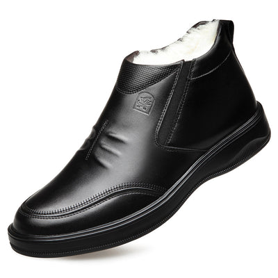 Botas Casuales de Cuero para Hombre - Invierno Clásico