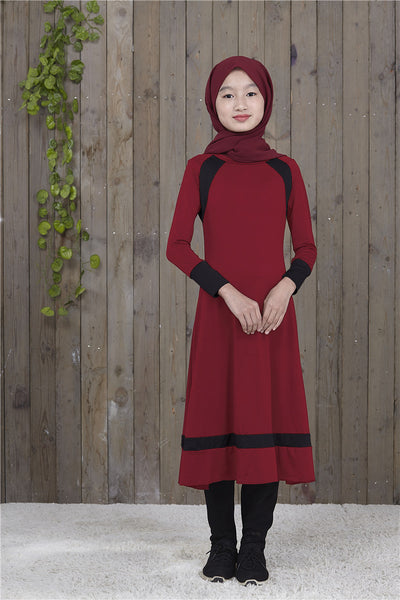 Túnica Árabe Dubai para Niña - Tela Impermeable de Una Sola Capa - Image 14