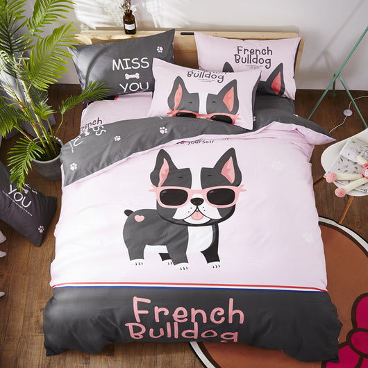 Ropa de Cama Infantil de Algodón con Diseños Animados - Image 29