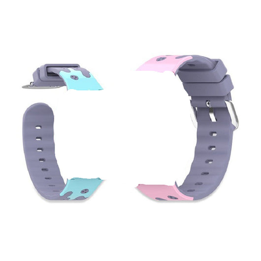 Reloj Infantil Rosa Cartoon con Correa de Silicona