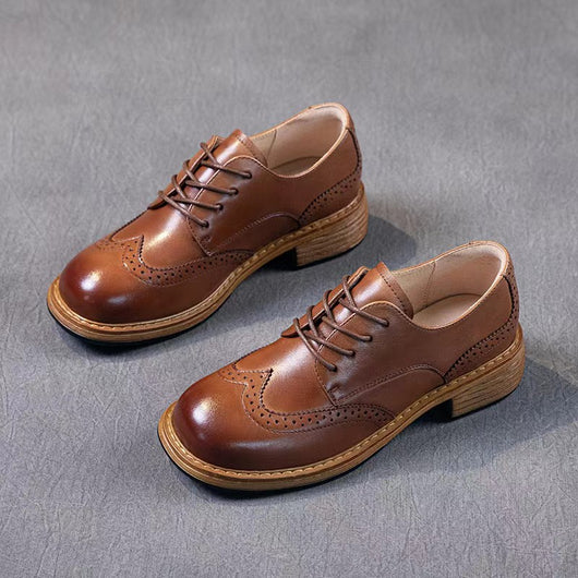 Zapatos Oxford de Cuero Genuino Primera Calidad - Image 7