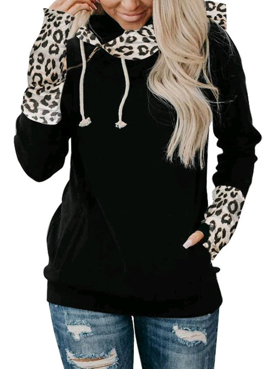 Sudadera con Capucha Color Block Estilo Urbano para Mujer - Image 13