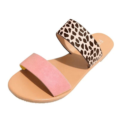 Sandalias Pantufla Estampado Leopardo - Image 17