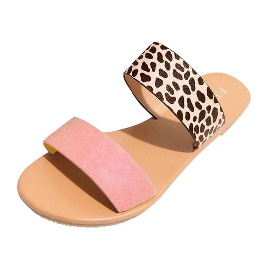Sandalias Pantufla Estampado Leopardo - Image 17